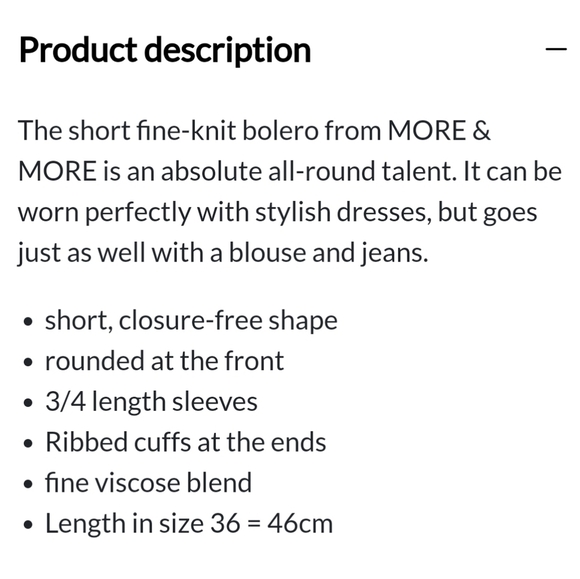 Burnt orange bolero sweater - Picture 12 of 12